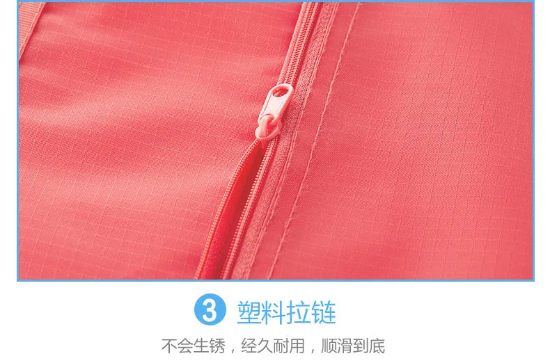Large Capacity Waterproof Oxford Cloth Reusable Foldable Shopping Bag Tote Shoulder Bag Washable Shopper Storage Bag Handbag