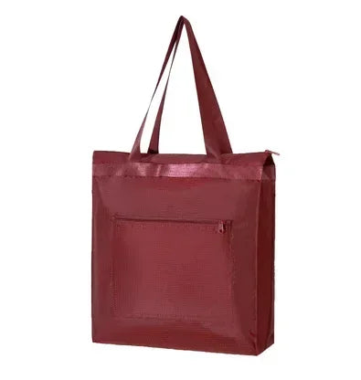 Large Capacity Waterproof Oxford Cloth Reusable Foldable Shopping Bag Tote Shoulder Bag Washable Shopper Storage Bag Handbag