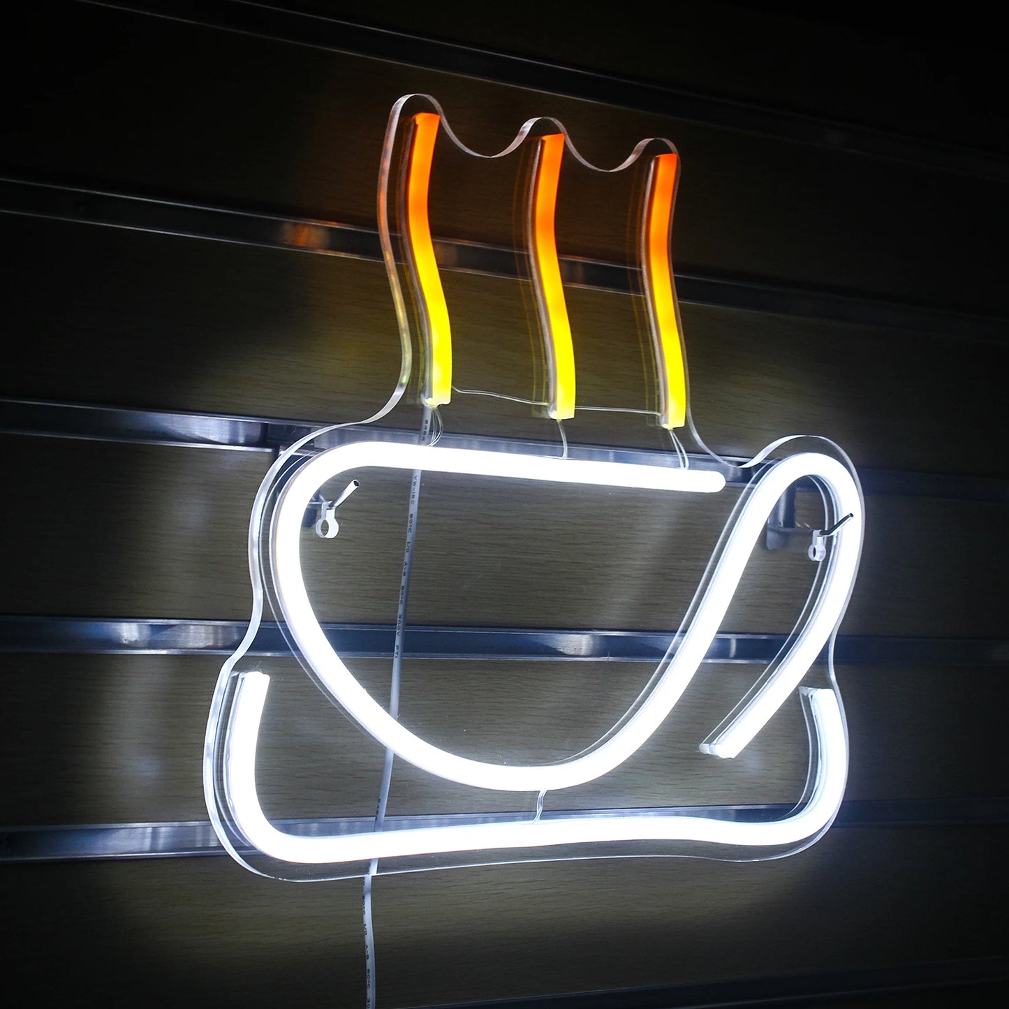 Coffee Neon Sign Luminous LED Sign for Cafe Bar Resturant USB Letter Neon Light Signs Wall Decor Beer Pub Bedroom Birthday Party