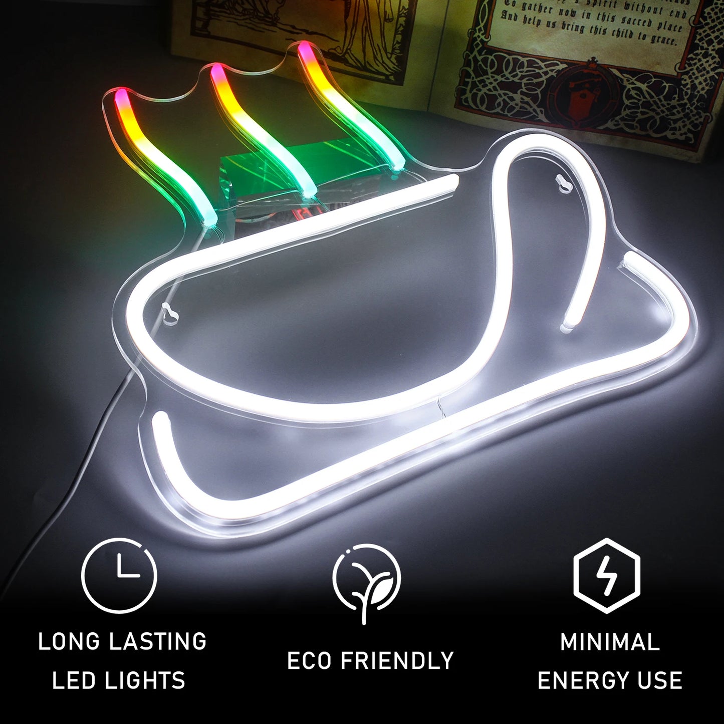 Coffee Neon Sign Luminous LED Sign for Cafe Bar Resturant USB Letter Neon Light Signs Wall Decor Beer Pub Bedroom Birthday Party