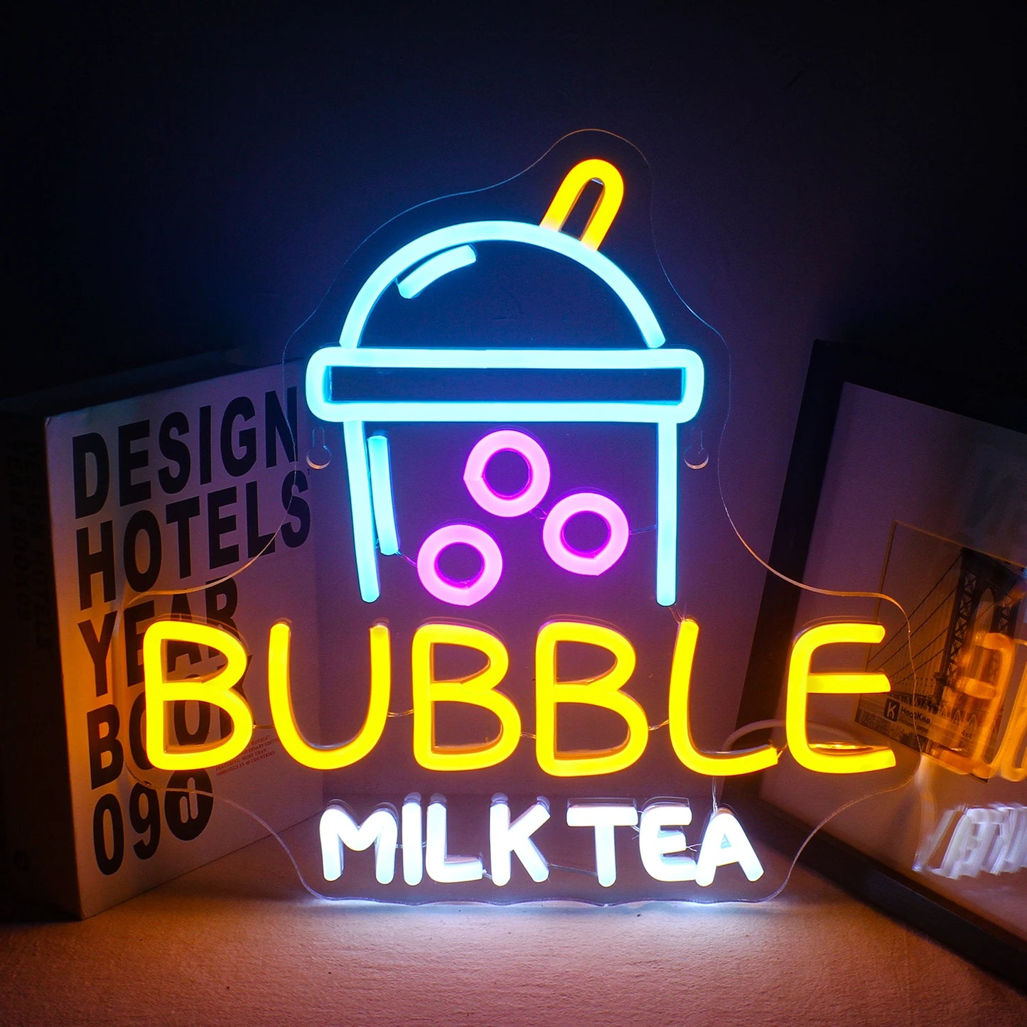 Coffee Neon Sign Luminous LED Sign for Cafe Bar Resturant USB Letter Neon Light Signs Wall Decor Beer Pub Bedroom Birthday Party