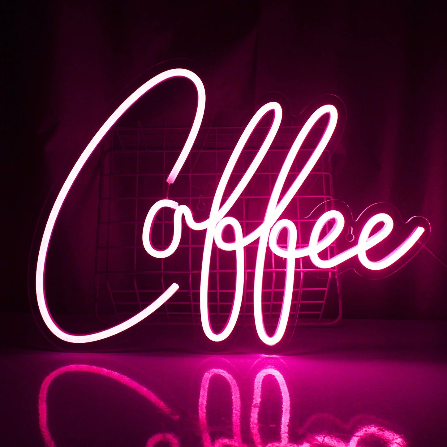 Coffee Neon Sign Luminous LED Sign for Cafe Bar Resturant USB Letter Neon Light Signs Wall Decor Beer Pub Bedroom Birthday Party